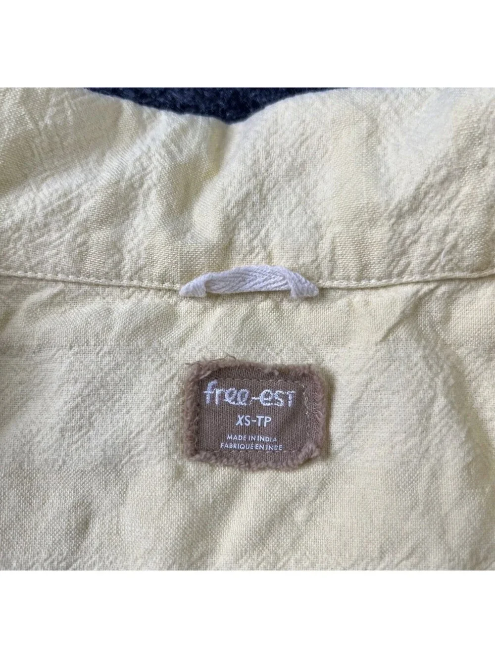 NEW FREE PEOPLE Fallon Pant Set Women's Size XS Banana Cream